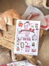 Load image into Gallery viewer, 2026 A5 Girly Positive Desk Calendar
