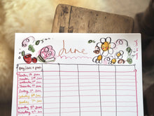 Load image into Gallery viewer, 2026 A3 Family Organiser
