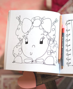 The Made By Leah ‘A Very Pink’ Peggy Colouring Book