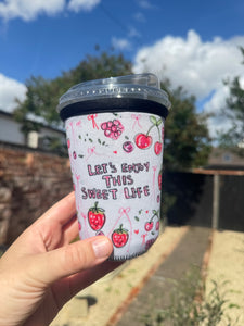 Berry Sweet Coffee Cosy Sleeve