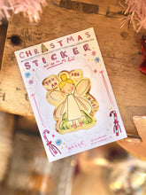 Load image into Gallery viewer, ‘You Are An Angel’ Cutie Christmas Sticker
