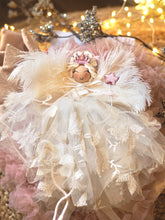 Load image into Gallery viewer, Hand Made Flossy Tree Topper Fairy
