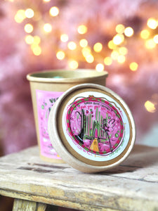 Green (Because “Pink Goes Good With Green”) Love Spells Bath Crumble