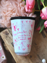 Load image into Gallery viewer, ‘Perfect To Be Wonderful Bows Girly’ Coffee Cosy Sleeve

