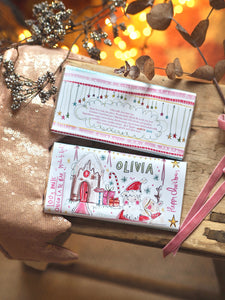 The Personalised Santa’s Grotto Chocolate Bar