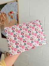 Load image into Gallery viewer, Ophi Studios x Made By Leah Collab Doodle Design Zip Tech Sleeve
