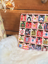Load image into Gallery viewer, The Hand Painted Classic Christmas Wooden Advent Calendar
