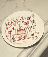 Load image into Gallery viewer, The Ceramic Cake Plate
