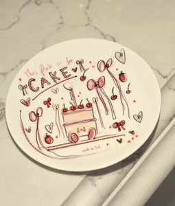 The Ceramic Cake Plate