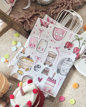 Load image into Gallery viewer, Cute Doodles Paper Gift Bag
