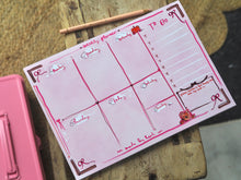 Load image into Gallery viewer, The Cosy Girly Aesthetic Weekly Planner

