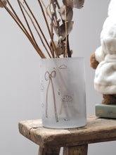 Load image into Gallery viewer, Cosy Season Glass Flower Vase/Candle Thunder Vase
