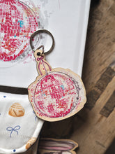 Load image into Gallery viewer, Wooden ‘Disco Ball’ Keyring
