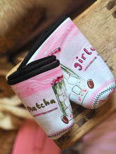 Load image into Gallery viewer, Cutie ‘Matcha Girly’ Coffee Cosy Sleeve
