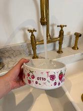 Load image into Gallery viewer, The Personalised Berries Dog Bowl
