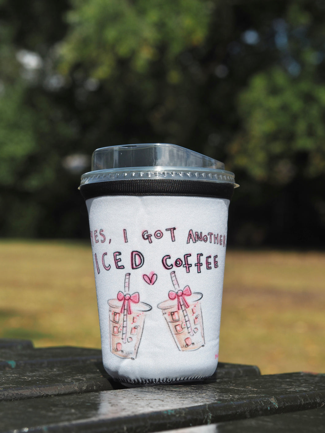 ‘Another Iced Coffee’ Coffee Cosy Sleeve