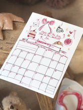 Load image into Gallery viewer, 2026 A4 Quotes &amp; Made by Leah Doodles Calendar
