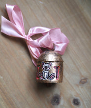 Load image into Gallery viewer, Hand Painted Brass Bell 12 ‘Teddy Bear’

