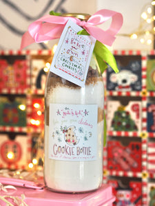 1L Bake Your Own Santa Christmas Cookies Bottle