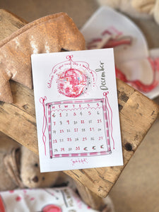 2026 A5 Girly Positive Desk Calendar