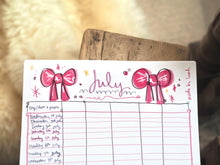 Load image into Gallery viewer, 2026 A3 Family Organiser
