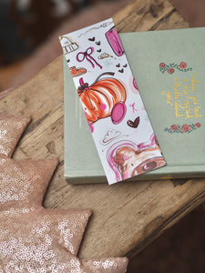 Autumn Girl Bookmark
