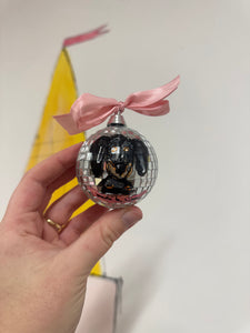 Bespoke Pet Disco Bauble