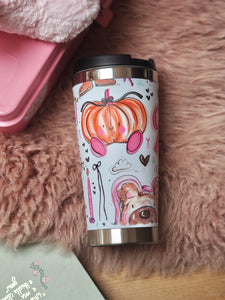 Cosy Season Girly Travel Mug