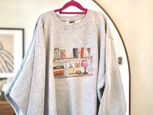 Cosy Bookshelf Sweater