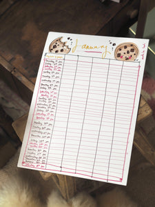 2026 A3 Family Organiser