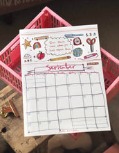 Load image into Gallery viewer, 2027 A4 ‘The Made by Leah Quotes &amp; Doodles Calendar’
