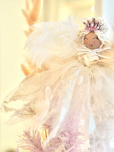 Load image into Gallery viewer, Hand Made Flossy Tree Topper Fairy
