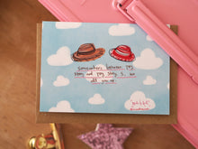 Load image into Gallery viewer, Clouds &amp; Hats Design
