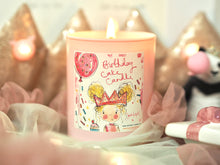 Load image into Gallery viewer, Pink Birthday Girl With Crown Candle

