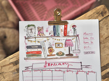 Load image into Gallery viewer, 2027 A4 ‘The Made by Leah Quotes &amp; Doodles Calendar’

