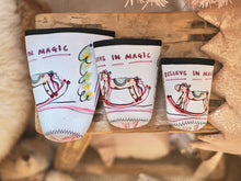 Load image into Gallery viewer, ‘The Rocking Horse’ Coffee Cosy Sleeve
