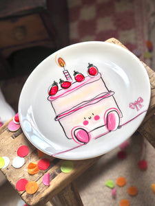 The Ceramic XL Cute Cake Plate