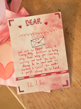 Load image into Gallery viewer, ‘Loved &amp; Made Of Magic’ Hand Decorated Envelope
