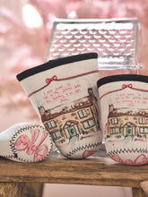 Load image into Gallery viewer, ‘Christmas At The Cottage’ Coffee Cosy Sleeve
