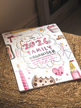Load image into Gallery viewer, 2026 A3 Family Organiser
