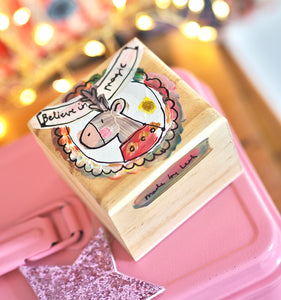 Believe In Magic Reindeer Academy Boxed Bell