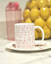 Load image into Gallery viewer, ‘I Love You’ Ceramic Mug
