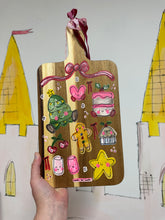 Load image into Gallery viewer, The Hand Painted Christmas Display Board ‘The Cute Doodles’

