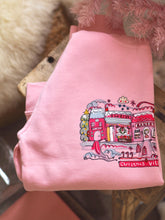 Load image into Gallery viewer, The Cutie Christmas Pink Village Sweater/Hoodie
