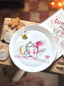 Children’s Character Plate ‘The Wonky Fairy’