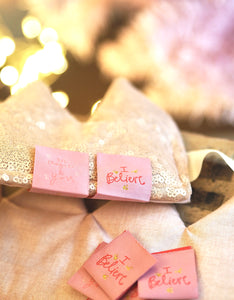 ‘I Believe’ Magical Sew In Tags