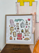 Load image into Gallery viewer, LIMITED EDITION jellycat era framed fine art print
