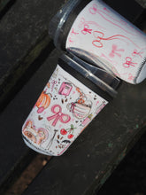 Load image into Gallery viewer, Girly Cosy Season Coffee Cosy Sleeve
