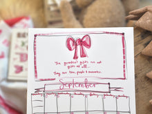 Load image into Gallery viewer, 2026 A4 Quotes &amp; Made by Leah Doodles Calendar
