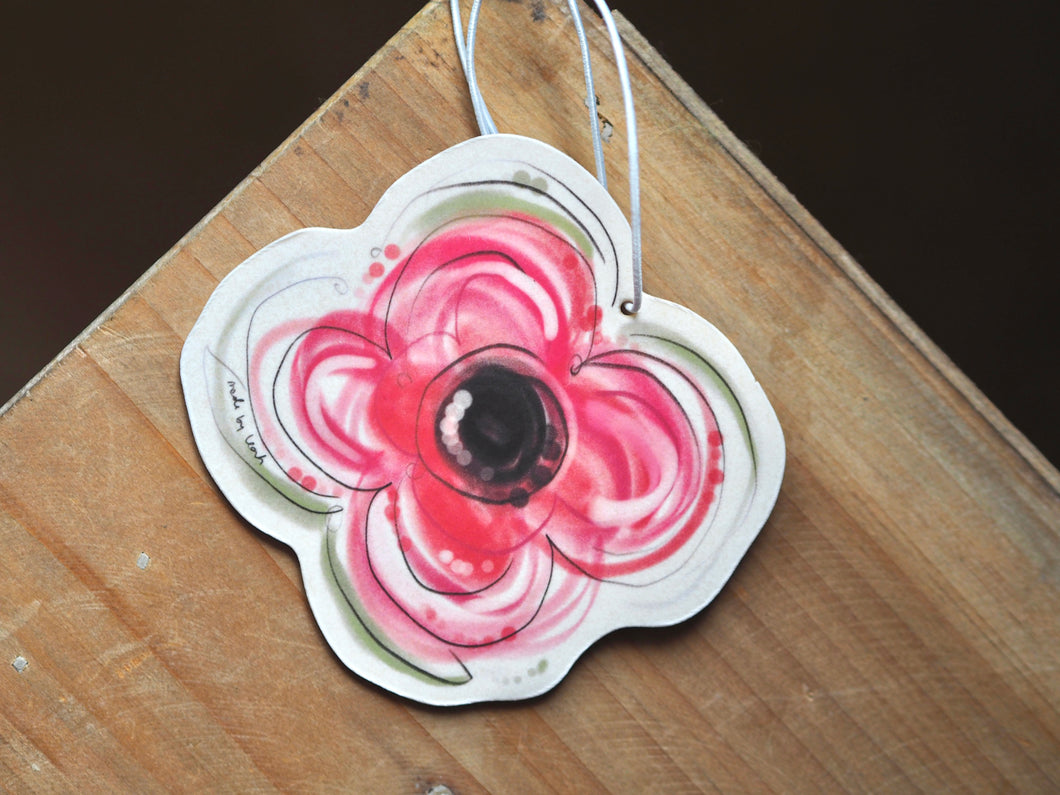 ‘Remembrance’ Poppy Air Freshener